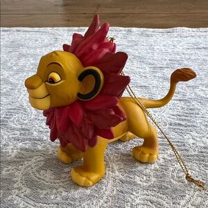 Vintage Disney Lion King Ornament with Red Mane